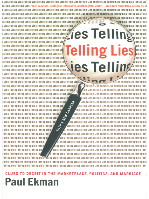 Title details for Telling Lies by Paul Ekman - Wait list